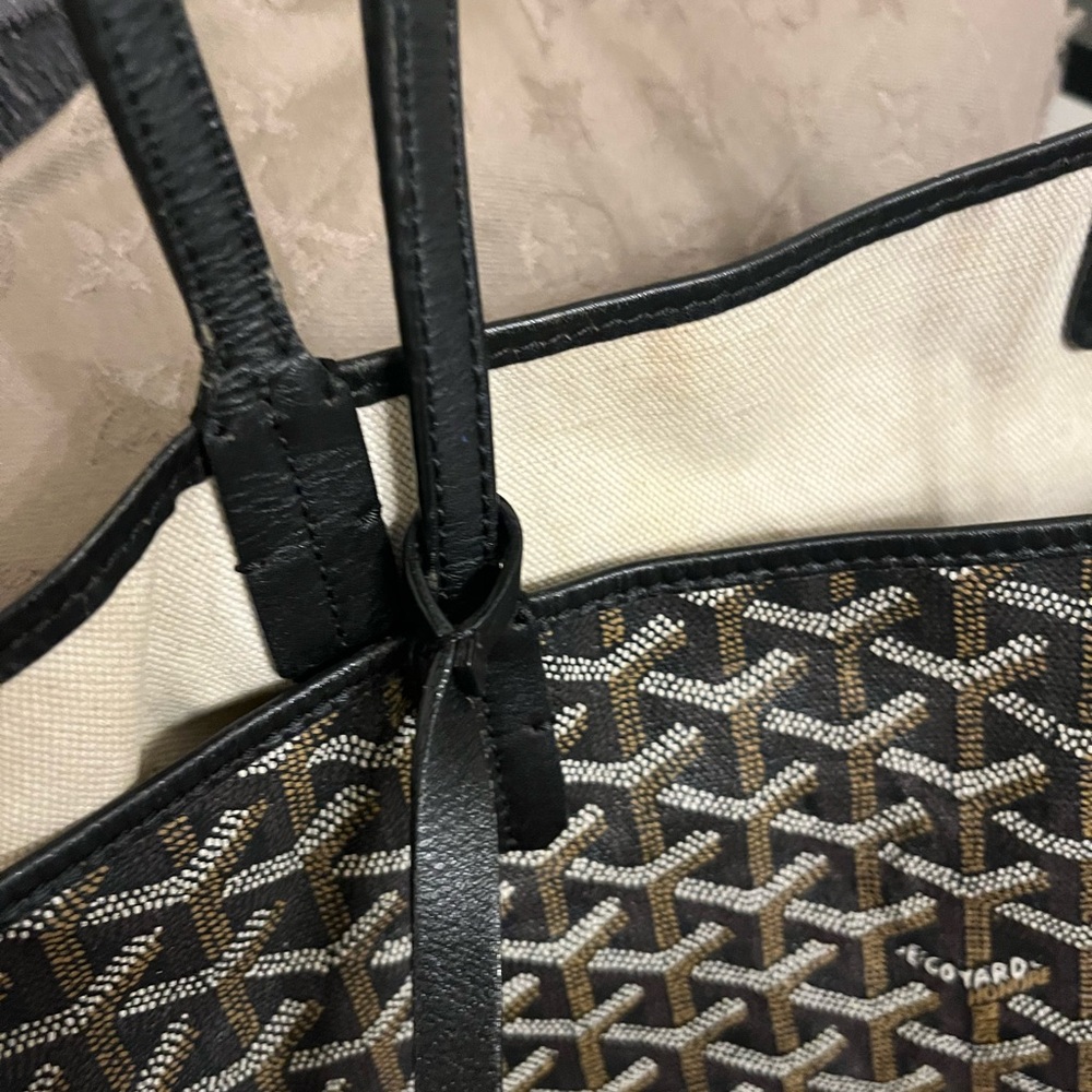 SOLD Goyard Goyardine Saint Louis PM w/pouch - Picture 9 of 13